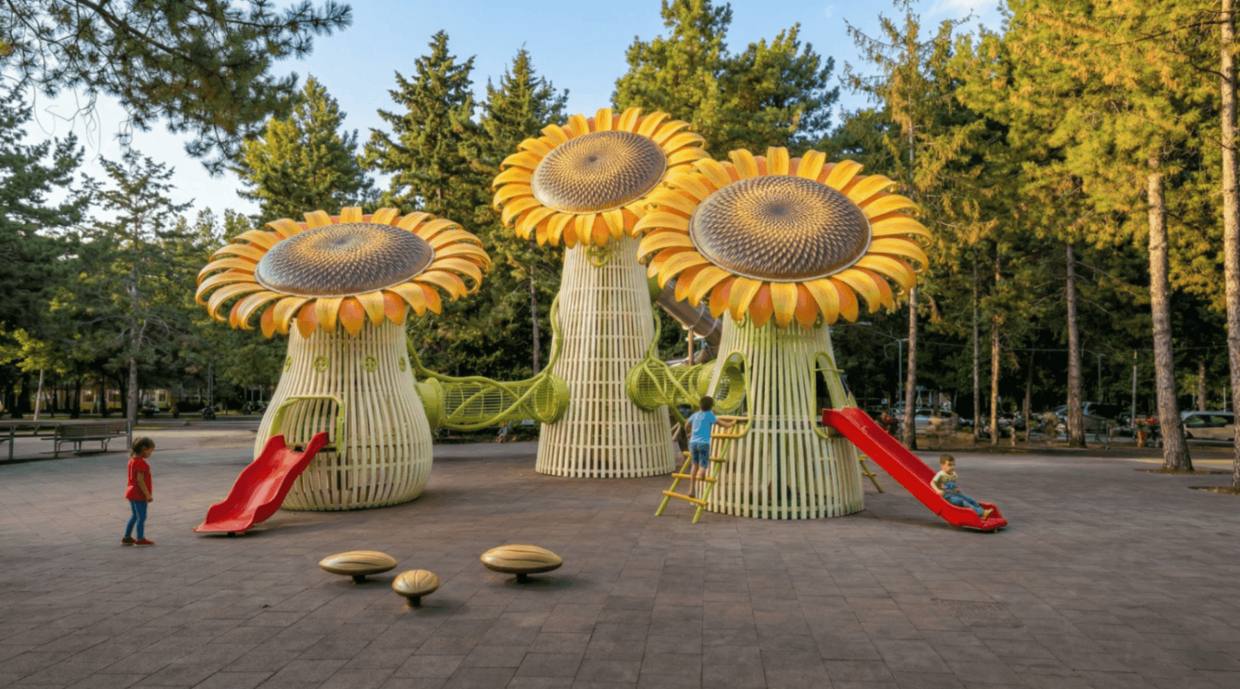 Sunflower Playground — Landscape project, by Hanker Design Studio